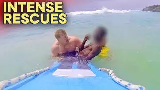 Intense Lifeguard Rescues | Bondi Rescue