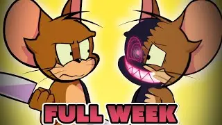 FRIDAY NIGHT FUNKIN' mod EVIL Boyfriend VS Jerry FULL WEEK