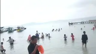 pesona pantai Mutun  destinasi pariwisata yang ada di pesawaran #bandarlampungterkini