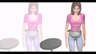 jsb hf10 slimming massage belt video demonstration
