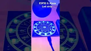 ESP32 & Alexa: Led Strip #shorts