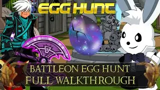 AQW Cabdury Battleon Egg Hunt 2020 Full Walkthrough | All Egg Locations!