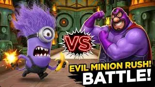 Despicable me Minion rush Evil minion VS El Macho boss BATTLE