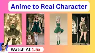 Lengso Tutorial In Hindi // Turn Anime Characters Into Real Ones // Cartoon To Reality