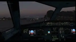 A320 Gibraltar Crosswind Landing Ultra GFX | MFS 2020