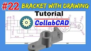 Bracket with Drawing - CollabCAD
