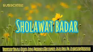 sholawat badar sholawat merdu