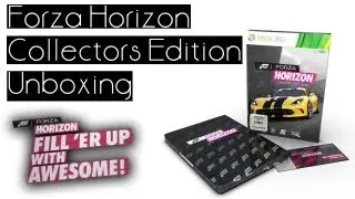 Forza Horizon Limited Collector's Edition Midnight Release Unboxing