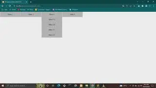Quick Code | Simple Dropdown Menu HTML CSS