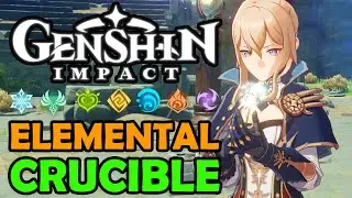 Genshin Impact Elemental Crucible Event Gameplay