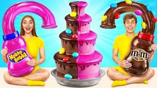 Шоколадный Фонтан Челлендж | Потрясающие Кухонные Лайфхаки от Multi DO Challenge
