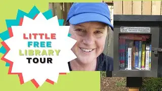 Scouring my Neighborhood in Search of Free Books! // Little Free Library Tour