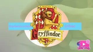 Desenhando Griffindor- Parte 1- Faixa e Borda