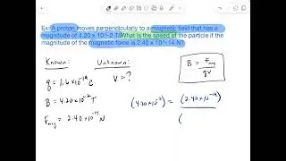How to Solve for a Particle in a Magnetic Field (easy)