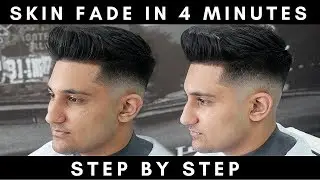 HOW TO SKIN FADE IN 4 MINUTES || HOW TO FADE STEP BY STEP || MY FADING TECHNIQUE EXPLAINED