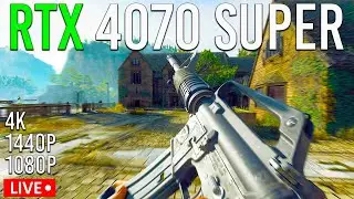 🔴 Call of Duty Black Ops 6 - RTX 4070 SUPER GPU Benchmark Test