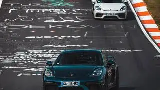 Porsche 718 GT4 PDK vs MANUAL Nurburgring nordschleife 4K