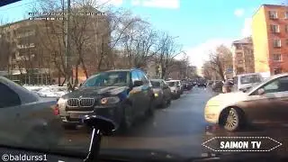 ТЫ НЕ ПРОЙДЕШЬ!!! или что делать с быдло на встречке  SaimonTV