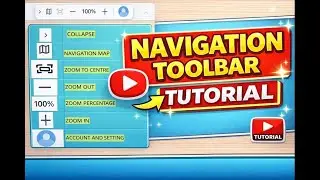 Navigation Toolbar in myViewBoard | Zoom, Map & Settings Explained Step-by-Step