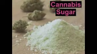 A super simple recipe on how to make cannabis sugar at home.