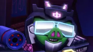 ANGRY BIRDS TRANSFORMERS - NEON SOUNDWAVE Gameplay