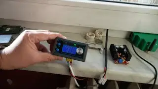 mikroinwerter 24V, panel 12V i przetwornica Step-Up