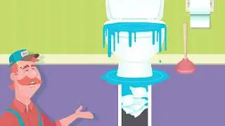 Why Flushable wipes clogs pipes - 1 minute