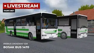 ŽIVĚ : Tvořím české repainty do OMSI 2 na Irisbus Crossway!