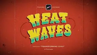 Procreate Animation｜How to draw a transforming logo｜Tutorial for Beginners