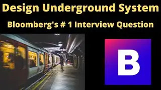 BLOOMBERG'S # 1 INTERVIEW QUESTION | DESIGN UNDERGROUND SYSTEM | PYTHON | LEETCODE # 1396