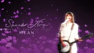 Taylor Swift - Mean (Live Studio Version) [Speak Now (Taylor's Version) Tour]