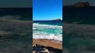 Средиземное море, Кала Тарида в ветряный день 🌊 