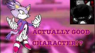 Blaze is actually good! (Sonic EXE: The Disaster)