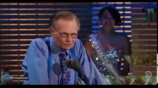 DONALD TRUMP GETS ROASTED BY LARRY KING (VINE)