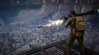 Кашерно сносим зигов в Иерусалиме! World War Z Aftermath