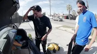 What's In OMAR SALAZAR's Trunk? | Brandon Biebel