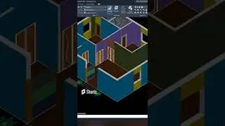 3d house design #autocad