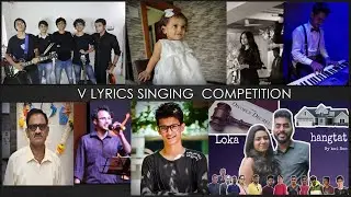 V Lyrics Singing Competition |  Participant Performance