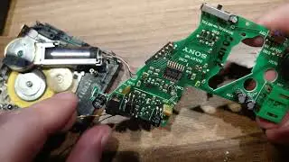 4K Video Sony Walkman WM-DD2 Repair and replacement of Gear and capacitors. WM-DD DD1, DDII, DD11