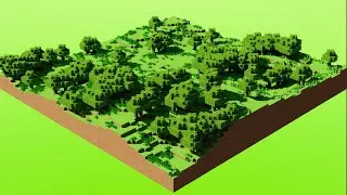 Minecraft animation loop made in blender