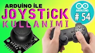 Arduino Joystick - Joystik kullanımı- Joystickle Motor Kontrolü - Arduino Dersleri 54 -