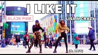 BLACKPINK LISA X CRAZY -I LIKE IT public dance cover by ChristineW温 from Taiwan (ft. BAI'S)