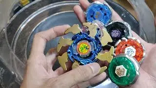 Diablo Nemesis X:D Vs Fake Beyblades Battle