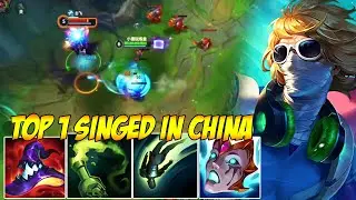 TOP 1 SINGED IN CHINA WILD RIFT - THIS IS SO BROKEN