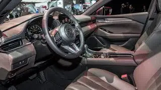 2018 Mazda6 Interior Redesigned seats - LA Auto Show 2017