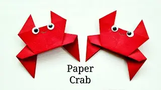 Paper Crab🦀 Making | Paper Crab Craft | Origami Art | Diary Of Art