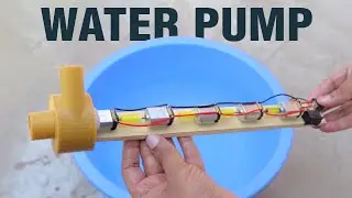 DIY Water Pump From Junk to Genius - Crafting Your Own Water Pump at Home