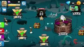 Tiny gladiators battle