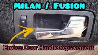 How To Replace The Interior Door Handle On Ford Fusion / Mercury Milan