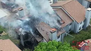 06-10-2024 Bedford, TX - 2 alarm fire damages 8 apartments